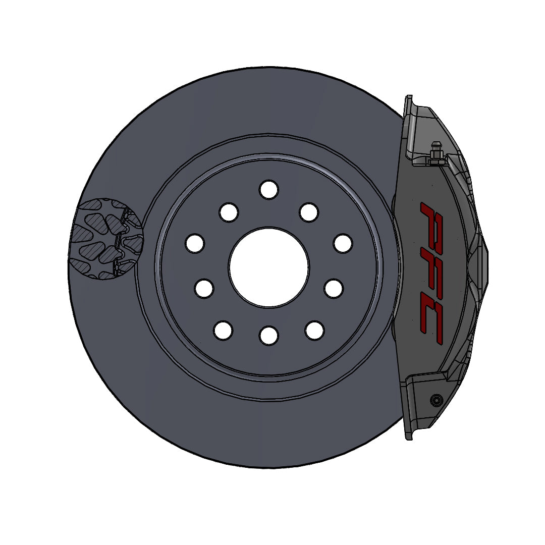 Subaru WRX STi Brake Kit - Rear, Gravel & Tarmac (294x28mm)