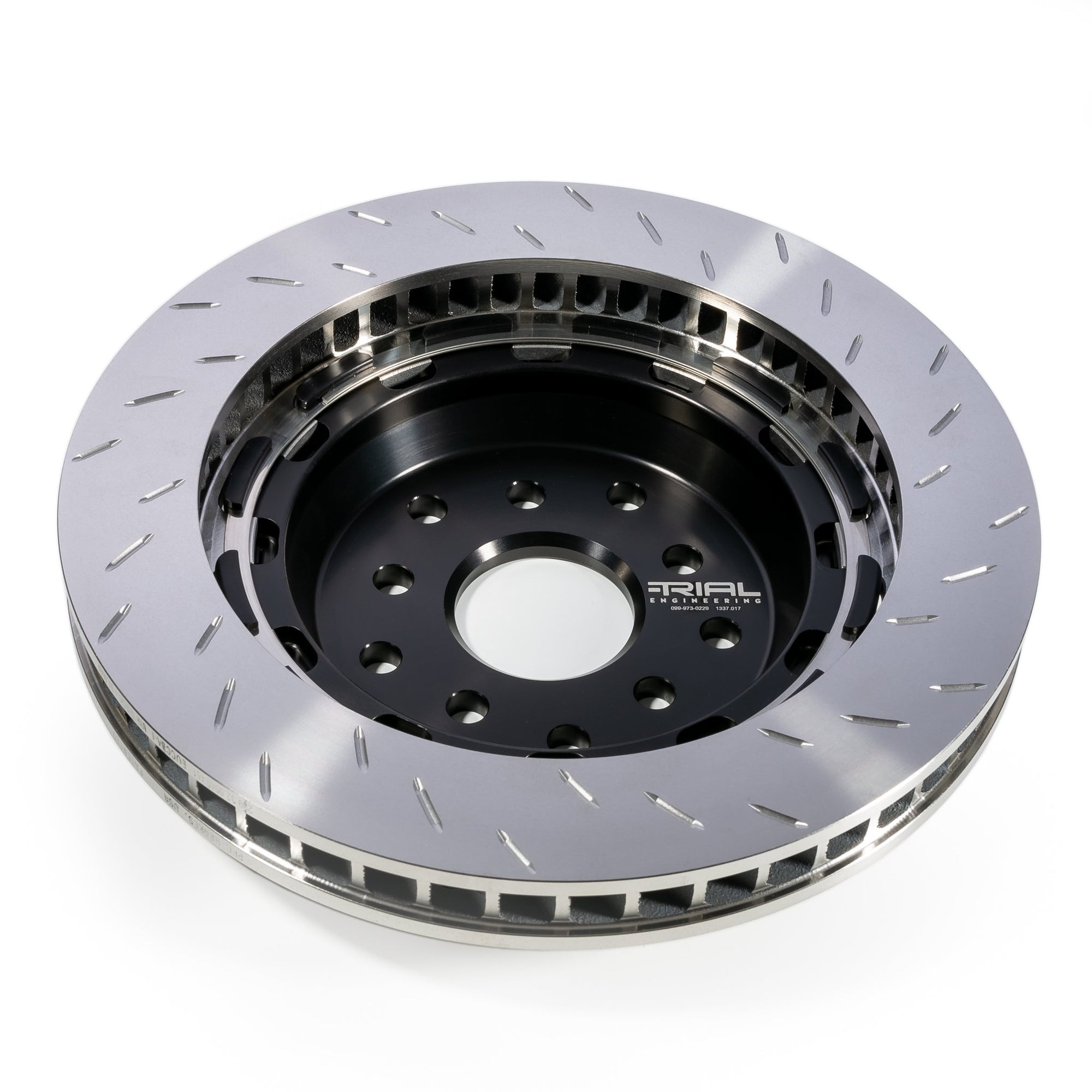 Subaru STI Floating Race Rotor Assembly With PFC V3 12-Tab Attachment Tool Free Mechanism