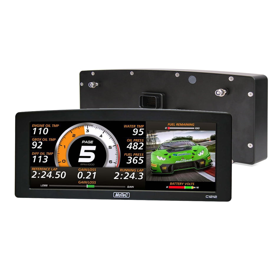 MoTeC C1212 12" Color Race Display