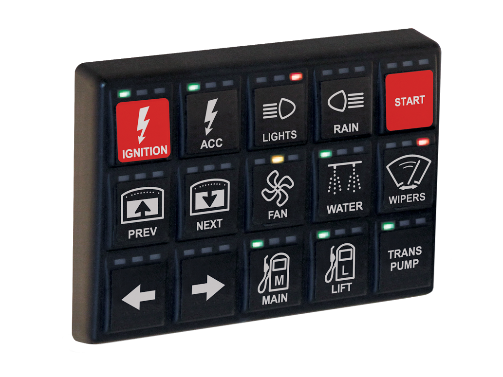 MoTeC 15 Button Keypad
