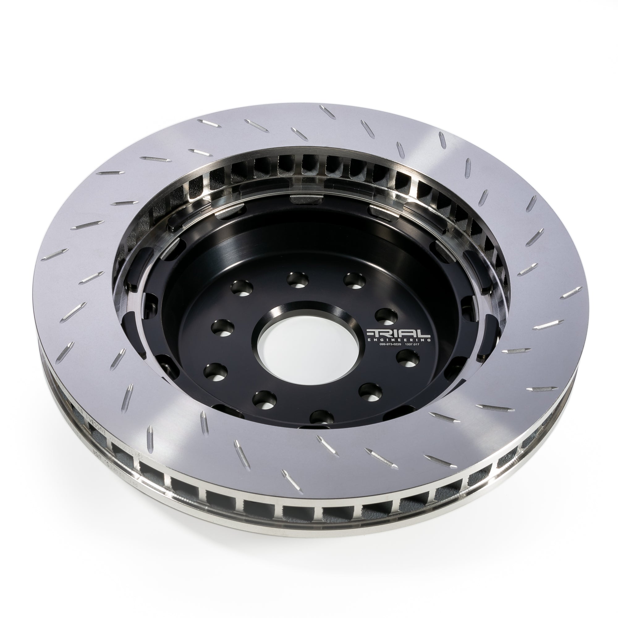 Subaru STI Floating Race Rotor Assembly With PFC V3 12-Tab Attachment Tool Free Mechanism